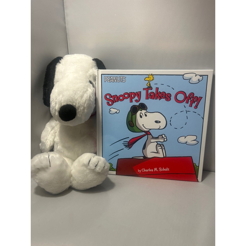 Peanuts Snoopy Plush and Snoopy Takes Off Hardcover Book Set Kohl's Cares 2023